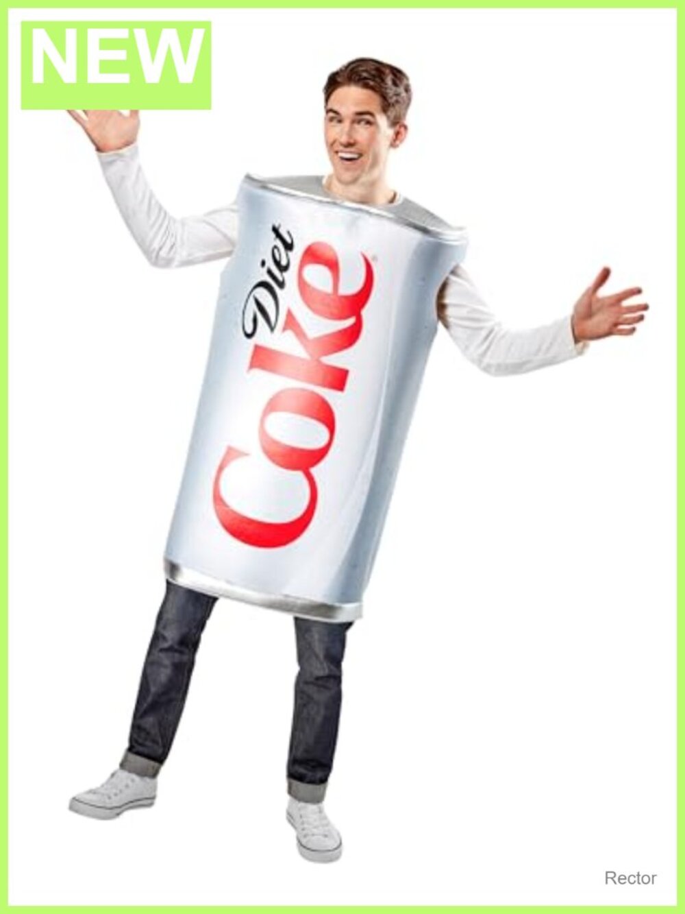 Unisex Adult Diet Coke Costume Foam Tabard One Size Cosplay Halloween